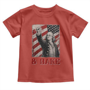 Shake And Bake Benjamin Franklin 4th of July Couple Matching Toddler T Shirt