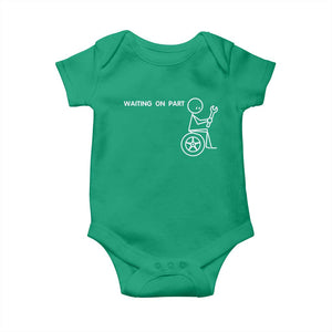 Waiting On Parts Funny Mechanic Baby Onesie Car Technician Auto Repair Life