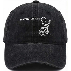 Waiting On Parts Funny Mechanic Washed Cotton Baseball Cap Car Technician Auto Repair Life