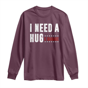 I Need A Huge Garage Funny Mechanic Long Sleeve Shirt Car Enthusiast