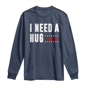 I Need A Huge Garage Funny Mechanic Long Sleeve Shirt Car Enthusiast