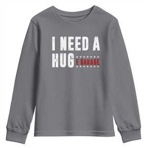 I Need A Huge Garage Funny Mechanic Youth Sweatshirt Car Enthusiast