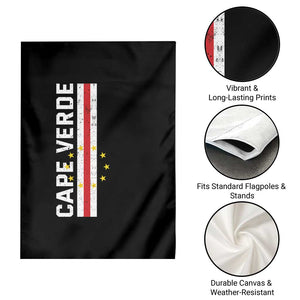 Cabo Verde Pride Vintage Jersey Cape Verdean Flag Garden Flag