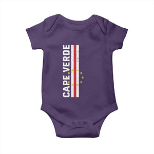 Cabo Verde Pride Vintage Jersey Cape Verdean Flag Baby Onesie
