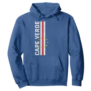 Cabo Verde Pride Vintage Jersey Cape Verdean Flag Hoodie