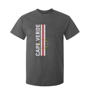 Cabo Verde Pride Vintage Jersey Cape Verdean Flag T Shirt For Kid