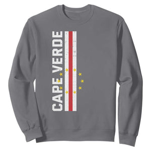 Cabo Verde Pride Vintage Jersey Cape Verdean Flag Sweatshirt