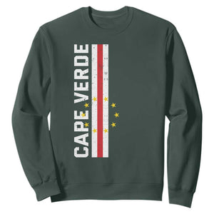 Cabo Verde Pride Vintage Jersey Cape Verdean Flag Sweatshirt