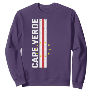 Cabo Verde Pride Vintage Jersey Cape Verdean Flag Sweatshirt