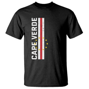 Cabo Verde Pride Vintage Jersey Cape Verdean Flag T Shirt
