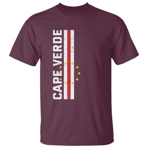 Cabo Verde Pride Vintage Jersey Cape Verdean Flag T Shirt