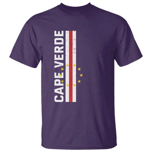 Cabo Verde Pride Vintage Jersey Cape Verdean Flag T Shirt