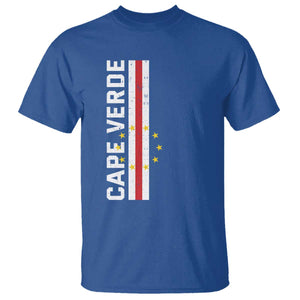 Cabo Verde Pride Vintage Jersey Cape Verdean Flag T Shirt