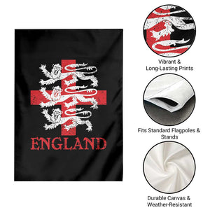 England Three Lions Symbol English Pride Souvenir Garden Flag