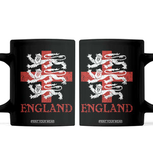 England Three Lions Symbol English Pride Souvenir Coffee Mug