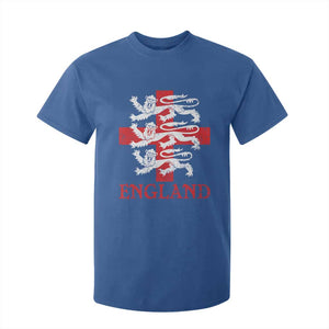 England Three Lions Symbol English Pride Souvenir T Shirt For Kid