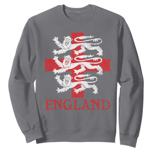 England Three Lions Symbol English Pride Souvenir Sweatshirt
