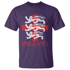 England Three Lions Symbol English Pride Souvenir T Shirt