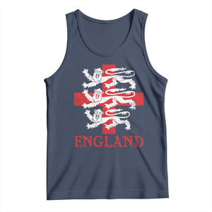 England Three Lions Symbol English Pride Souvenir Tank Top