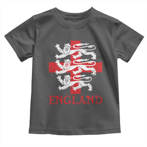 England Three Lions Symbol English Pride Souvenir Toddler T Shirt