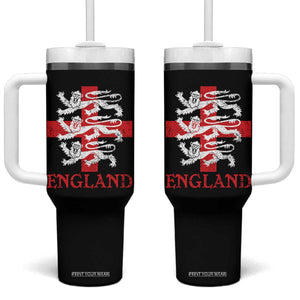 England Three Lions Symbol English Pride Souvenir Tumbler With Handle