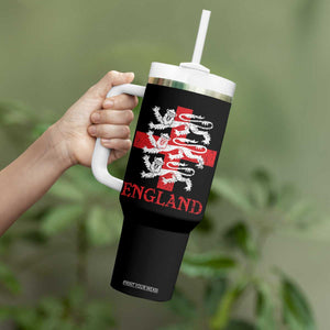 England Three Lions Symbol English Pride Souvenir Tumbler With Handle