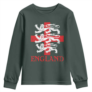 England Three Lions Symbol English Pride Souvenir Youth Sweatshirt