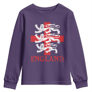 England Three Lions Symbol English Pride Souvenir Youth Sweatshirt