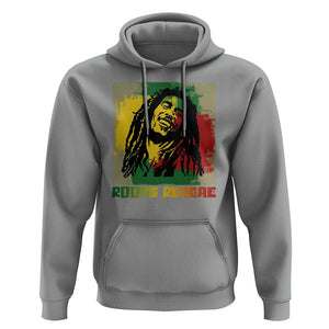 Legend Bob Hoodie Roots Reggae Rastafarian Music Jamaica TS11 Sport Gray Print Your Wear