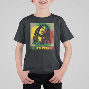 Legend Bob T Shirt For Kid Roots Reggae Rastafarian Music Jamaica TS11 Black Print Your Wear