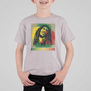 Legend Bob T Shirt For Kid Roots Reggae Rastafarian Music Jamaica TS11 Ice Gray Print Your Wear