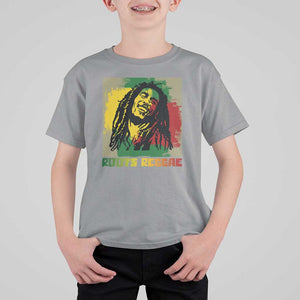 Legend Bob T Shirt For Kid Roots Reggae Rastafarian Music Jamaica TS11 Sport Gray Print Your Wear
