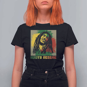 Legend Bob T Shirt For Women Roots Reggae Rastafarian Music Jamaica TS11 Black Print Your Wear