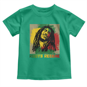 Legend Bob Toddler T Shirt Roots Reggae Rastafarian Music Jamaica TS11 Irish Green Print Your Wear