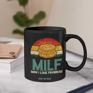 Funny MILF Man I Love Frybread Coffee Mug Vintage Retro Sunset Native American Food TS11 Print Your Wear