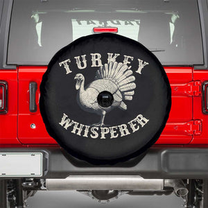 Funny Turkey Whisperer Spare Tire Cover Thanksgiving Turkey Hunting Season TS11 Black Print Your Wear