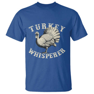 Funny Turkey Whisperer T Shirt Thanksgiving Turkey Hunting Season TS11 Royal Blue Print Your Wear