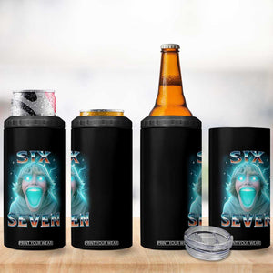 Funny Six Seven The Mason 67 Kid Gen Alpha Meme 4 in 1 Can Cooler Tumbler TS11 Print Your Wear