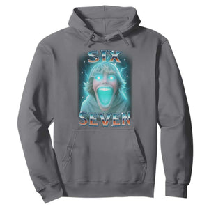 Funny Six Seven The Mason 67 Kid Gen Alpha Meme Hoodie TS11 Charcoal Print Your Wear