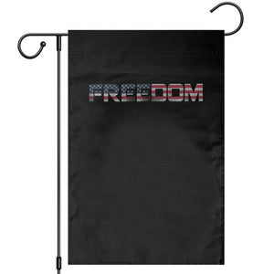 Freedom Patriotic Motivational Quote American Flag Garden Flag TS11 Black Print Your Wear