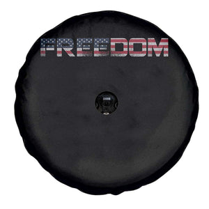 Freedom Patriotic Motivational Quote American Flag Spare Tire Cover TS11 Print Your Wear