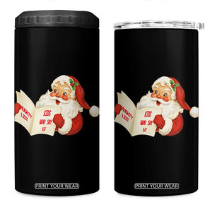 Funny 67 Christmas Santa 4 in 1 Can Cooler Tumbler Naughty List Kids Who Say Six Seven Meme TS11 One Size: 16 oz Black Print Your Wear