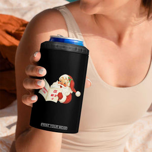 Funny 67 Christmas Santa 4 in 1 Can Cooler Tumbler Naughty List Kids Who Say Six Seven Meme TS11 Print Your Wear