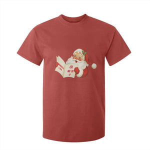 Funny 67 Christmas Santa T Shirt For Kid Naughty List Kids Who Say Six Seven Meme TS11 Red Print Your Wear