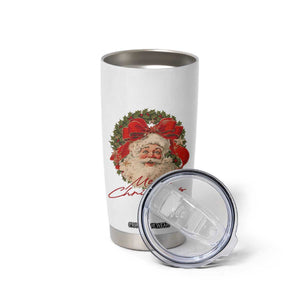 Merry Christmas Vintage Retro Santa Claus Coquette Tumbler Cup TS11 Print Your Wear