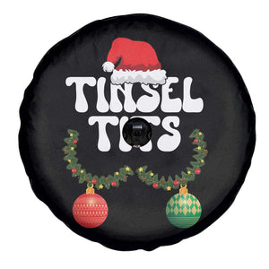 Christmas Tinsel Tits Spare Tire Cover Funny Xmas Couple Matching TS11 Print Your Wear