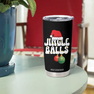 Christmas Jingle Balls Tumbler Cup Funny Xmas Couple Matching TS11 Print Your Wear