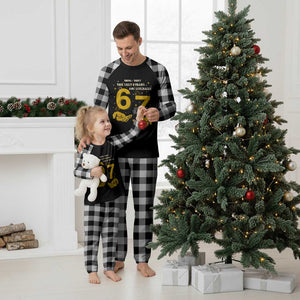 Funny 67 New Year Plaid Pajama Set The Next Two Years Are Literally 2026 And 2027 Fireworks TS11 White Plaid Print Your Wear
