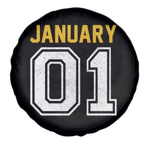 Funny January 01 New Years Eve Party Spare Tire Cover TS11 Print Your Wear