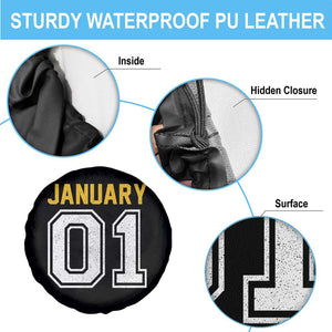 Funny January 01 New Years Eve Party Spare Tire Cover TS11 Print Your Wear